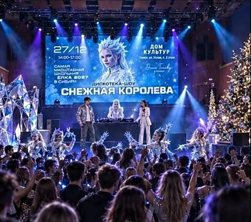 Сцена и экран Снежной Королевы